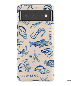 Sea Call Printed Phone Cases Google Pixel 6 Pro / Armoured by Cass Deller - The Dairy