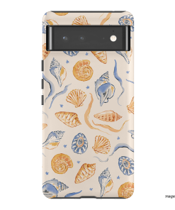 Shells & Swirls Printed Phone Cases by Cass Deller - The Dairy