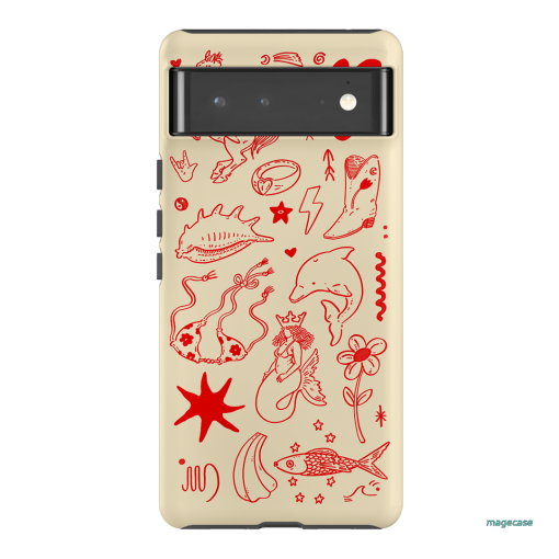 Spiced Cowboy Cream Printed Phone Cases Google Pixel 6 Pro / Armoured by Easty Beasty - The Dairy