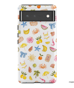 Summer Icons Printed Phone Cases Google Pixel 6 Pro / Armoured by Cass Deller - The Dairy