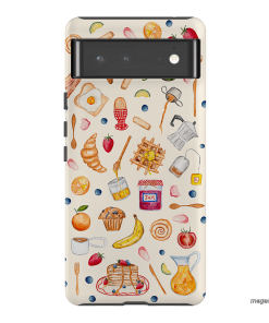 Sunday Breakfast Printed Phone Cases Google Pixel 6 Pro / Armoured by BG. Studio - The Dairy