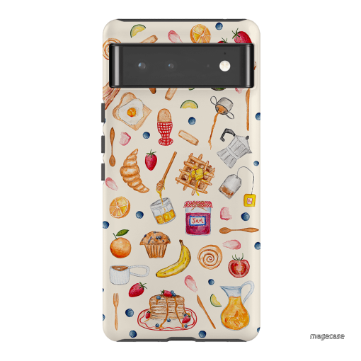 Sunday Breakfast Printed Phone Cases Google Pixel 6 Pro / Armoured by BG. Studio - The Dairy