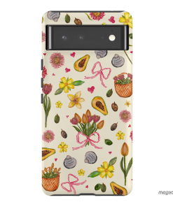 Bouquets & Bows Printed Phone Cases Google Pixel 6 Pro / Armoured by BG. Studio - The Dairy
