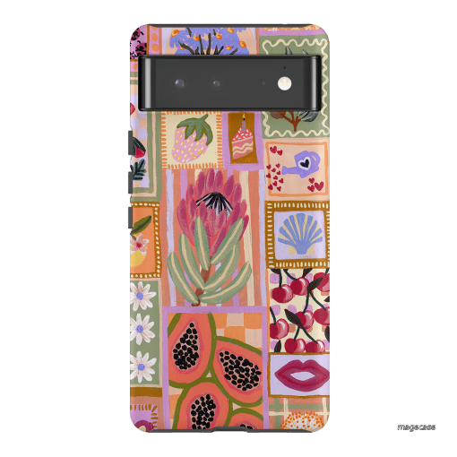 Summer Postcards Printed Phone Cases Google Pixel 6 Pro / Armoured by Amy Gibbs - The Dairy