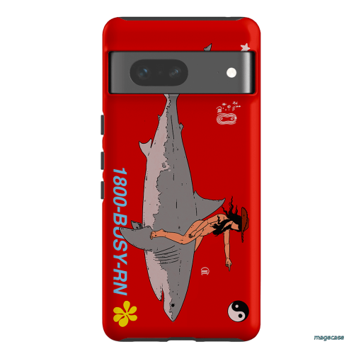 1800-Busy Rn in Red Printed Phone Cases Google Pixel 7 / Armoured by Easty Beasty - The Dairy
