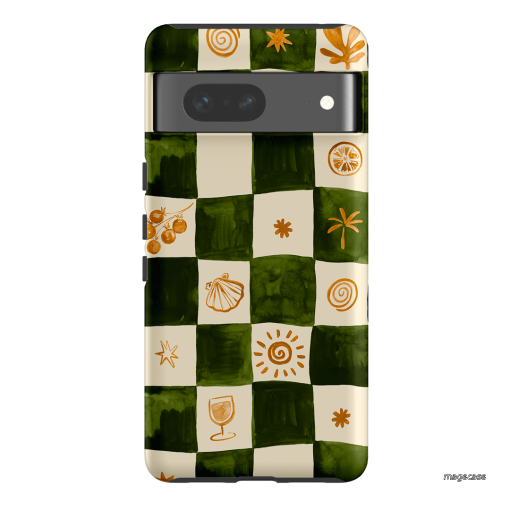 Afternoon Mezze Printed Phone Cases Google Pixel 7 / Armoured by Charlie Taylor - The Dairy