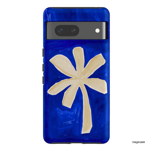 Bleu Palm Printed Phone Cases Google Pixel 7 / Armoured by Charlie Taylor - The Dairy