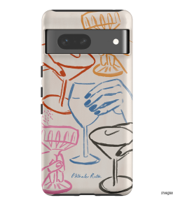 Cheers Multi Printed Phone Cases Google Pixel 7 / Armoured by Phthalo Ruth - The Dairy