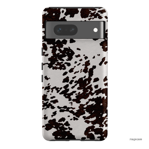 Cowhide Charm Printed Phone Cases Google Pixel 7 / Armoured by The Dairy - The Dairy