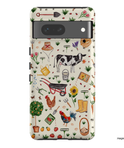 Farm Stay Printed Phone Cases Google Pixel 7 / Armoured by BG. Studio - The Dairy