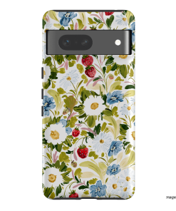 Garden Strawberries Printed Phone Cases Google Pixel 7 / Armoured by Ellie Mae - The Dairy