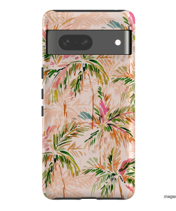 Hawaiian Palms Printed Phone Cases Google Pixel 7 / Armoured by Cass Deller - The Dairy