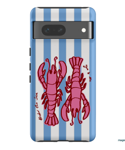 Lobster for Life Printed Phone Cases Google Pixel 7 / Armoured by The Dairy - The Dairy