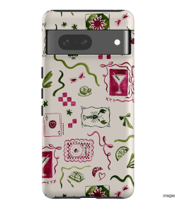 Martini Gal Printed Phone Cases Google Pixel 7 / Armoured by Charlie Taylor - The Dairy