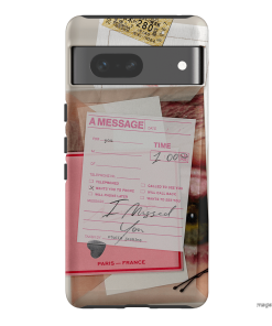 Missed Call Printed Phone Cases Google Pixel 7 / Armoured by Jasmine Dowling - The Dairy