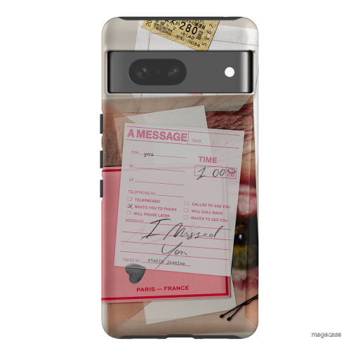 Missed Call Printed Phone Cases Google Pixel 7 / Armoured by Jasmine Dowling - The Dairy