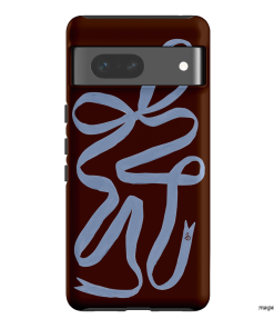 Mocha Ribbon Printed Phone Cases Google Pixel 7 / Armoured by Jasmine Dowling - The Dairy