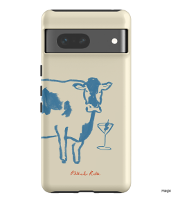 Mootini Blue Printed Phone Cases by Phthalo Ruth - The Dairy