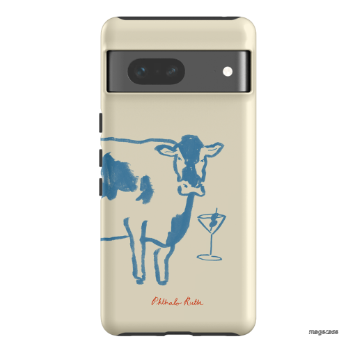 Mootini Blue Printed Phone Cases by Phthalo Ruth - The Dairy