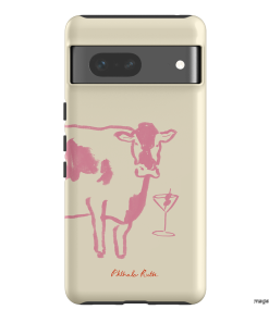 Mootini Pink Printed Phone Cases by Phthalo Ruth - The Dairy