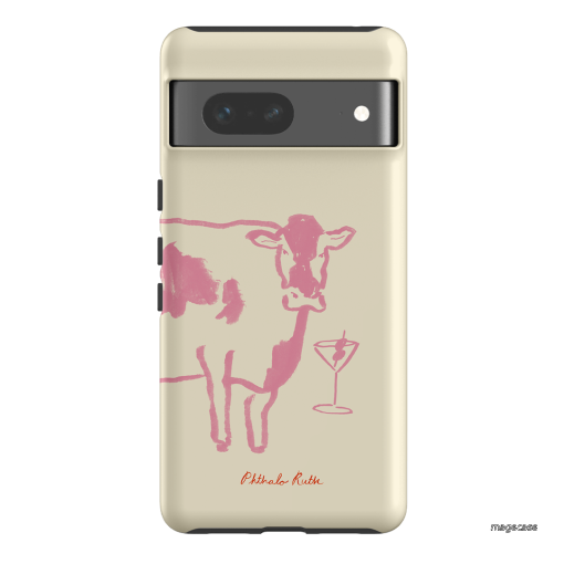 Mootini Pink Printed Phone Cases by Phthalo Ruth - The Dairy
