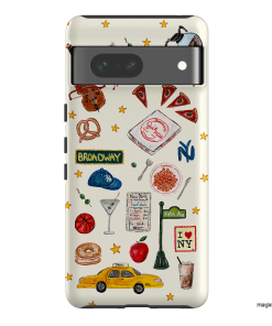NYC Light Printed Phone Cases Google Pixel 7 / Armoured by BG. Studio - The Dairy