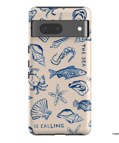 Sea Call Printed Phone Cases Google Pixel 7 / Armoured by Cass Deller - The Dairy