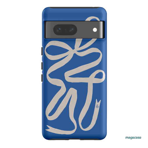 Something Blue Ribbon Printed Phone Cases Google Pixel 7 / Armoured by Jasmine Dowling - The Dairy