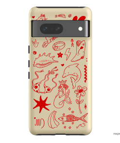 Spiced Cowboy Cream Printed Phone Cases Google Pixel 7 / Armoured by Easty Beasty - The Dairy