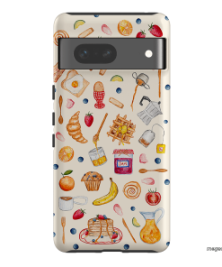 Sunday Breakfast Printed Phone Cases Google Pixel 7 / Armoured by BG. Studio - The Dairy