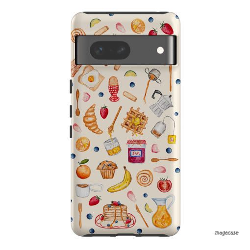 Sunday Breakfast Printed Phone Cases Google Pixel 7 / Armoured by BG. Studio - The Dairy
