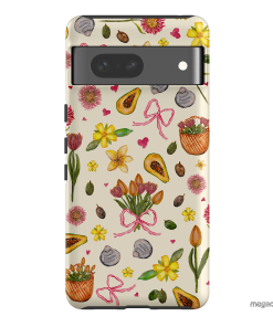 Bouquets & Bows Printed Phone Cases Google Pixel 7 / Armoured by BG. Studio - The Dairy