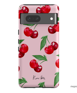 Cherry Rose Printed Phone Cases Google Pixel 7 / Armoured by Kerrie Hess - The Dairy