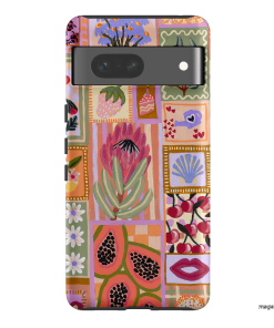 Summer Postcards Printed Phone Cases Google Pixel 7 / Armoured by Amy Gibbs - The Dairy