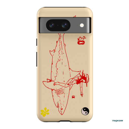 1800-Busy-Rn in Cream Printed Phone Cases Google Pixel 8 / Armoured by Easty Beasty - The Dairy