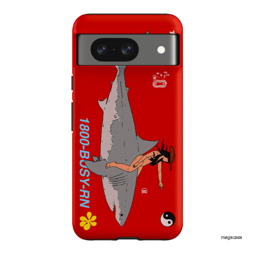 1800-Busy Rn in Red Printed Phone Cases Google Pixel 8 / Armoured by Easty Beasty - The Dairy