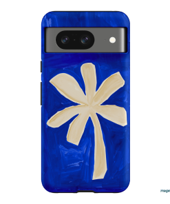 Bleu Palm Printed Phone Cases Google Pixel 8 / Armoured by Charlie Taylor - The Dairy