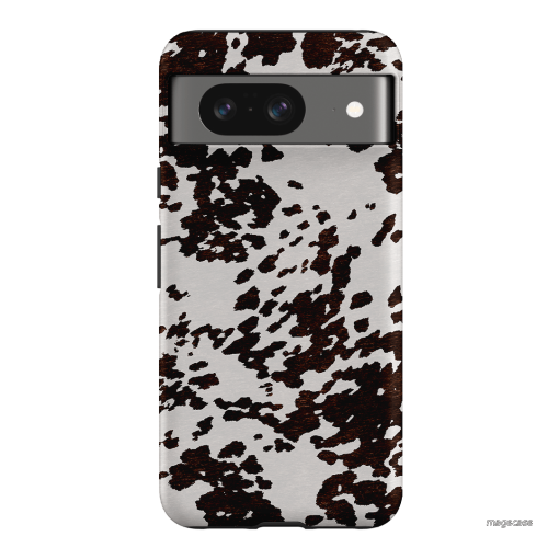 Cowhide Charm Printed Phone Cases Google Pixel 8 / Armoured by The Dairy - The Dairy