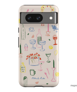 Dinnerware Printed Phone Cases Google Pixel 8 / Armoured by Phthalo Ruth - The Dairy