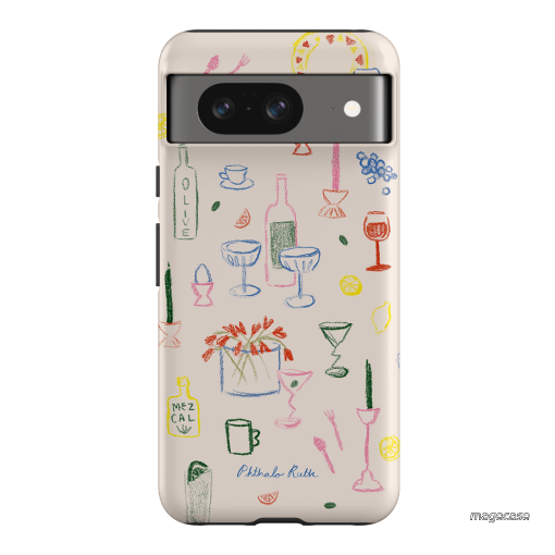 Dinnerware Printed Phone Cases Google Pixel 8 / Armoured by Phthalo Ruth - The Dairy