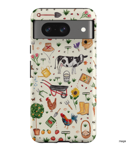 Farm Stay Printed Phone Cases Google Pixel 8 / Armoured by BG. Studio - The Dairy