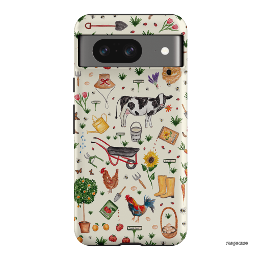 Farm Stay Printed Phone Cases Google Pixel 8 / Armoured by BG. Studio - The Dairy