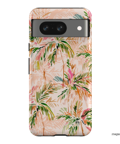 Hawaiian Palms Printed Phone Cases Google Pixel 8 / Armoured by Cass Deller - The Dairy