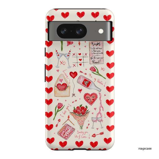 Love Note Printed Phone Cases Google Pixel 8 / Armoured by BG. Studio - The Dairy