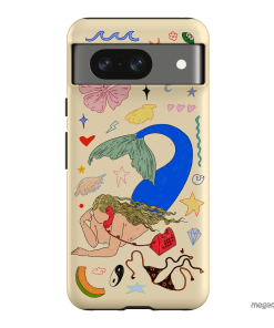 Mermaid Salad Cream Printed Phone Cases Google Pixel 8 / Armoured by Easty Beasty - The Dairy