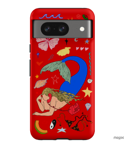 Mermaid Salad Scarlet Printed Phone Cases Google Pixel 8 / Armoured by Easty Beasty - The Dairy