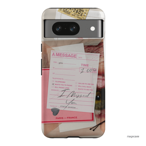 Missed Call Printed Phone Cases Google Pixel 8 / Armoured by Jasmine Dowling - The Dairy