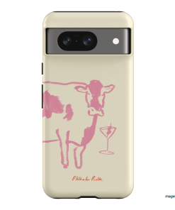 Mootini Pink Printed Phone Cases by Phthalo Ruth - The Dairy