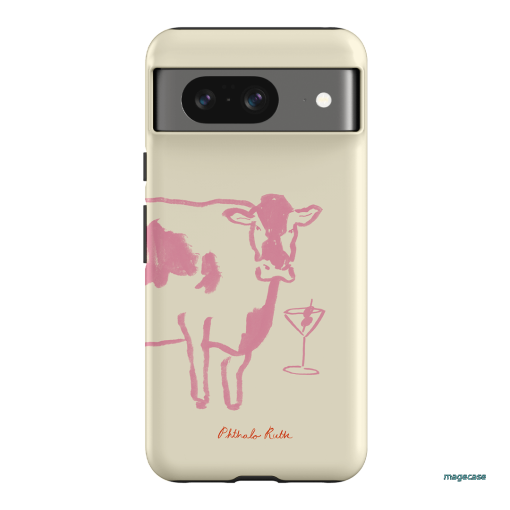 Mootini Pink Printed Phone Cases by Phthalo Ruth - The Dairy
