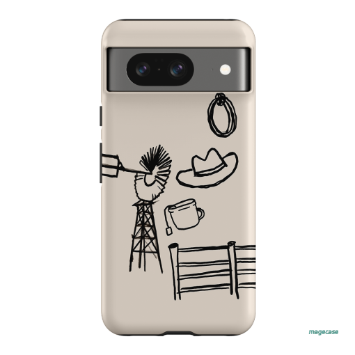 Outstation Printed Phone Cases Google Pixel 8 / Armoured by Nardurna - The Dairy